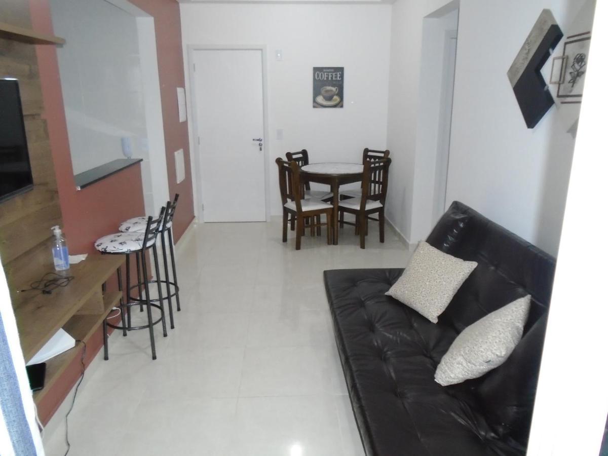 Apartamento Em Mongagua, Frente Ao Mar מראה חיצוני תמונה