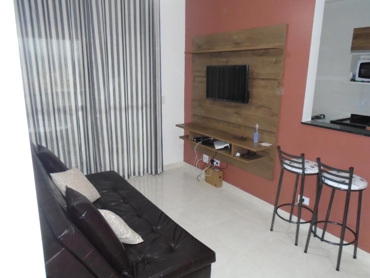 Apartamento Em Mongagua, Frente Ao Mar מראה חיצוני תמונה