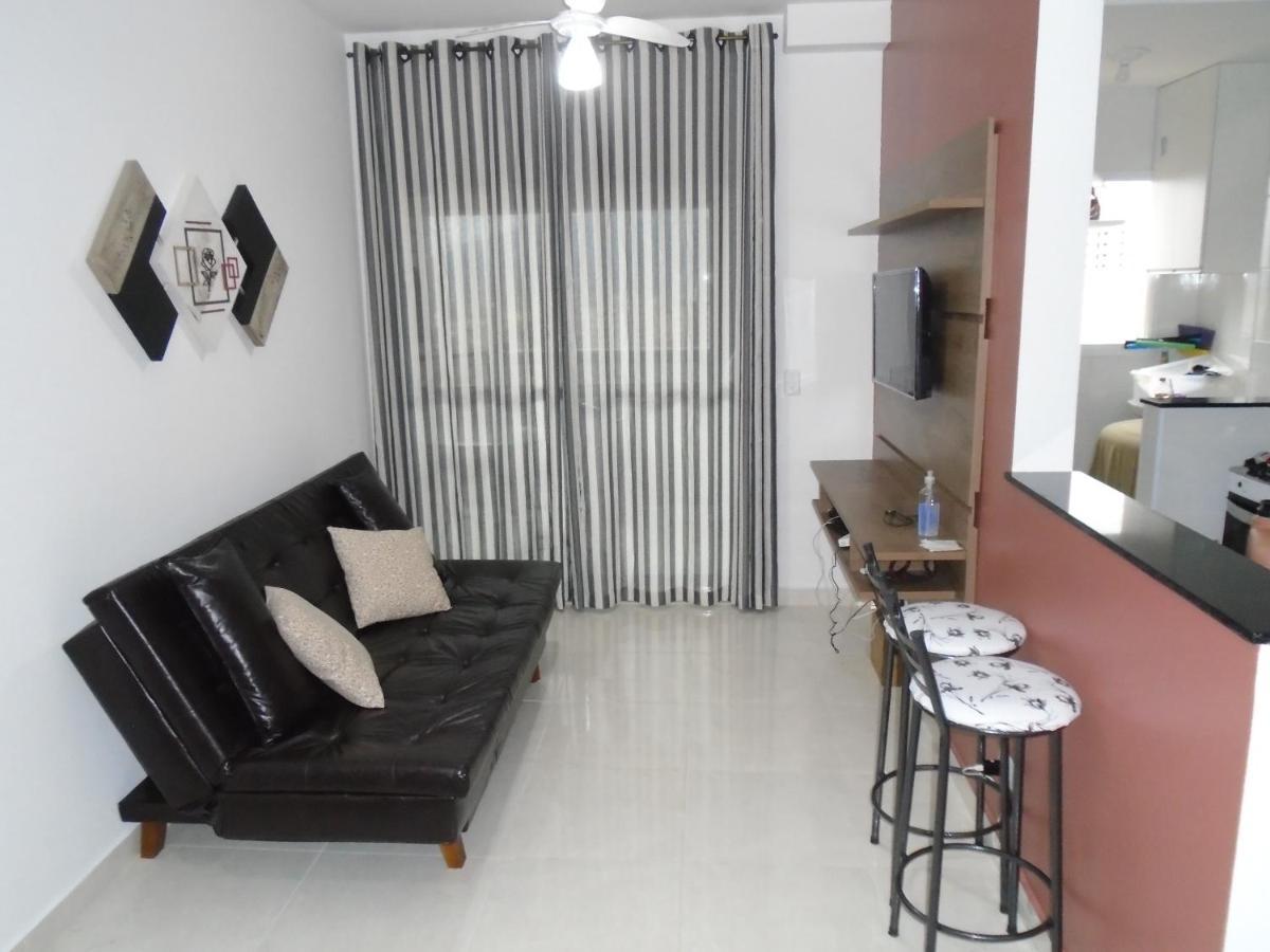 Apartamento Em Mongagua, Frente Ao Mar מראה חיצוני תמונה
