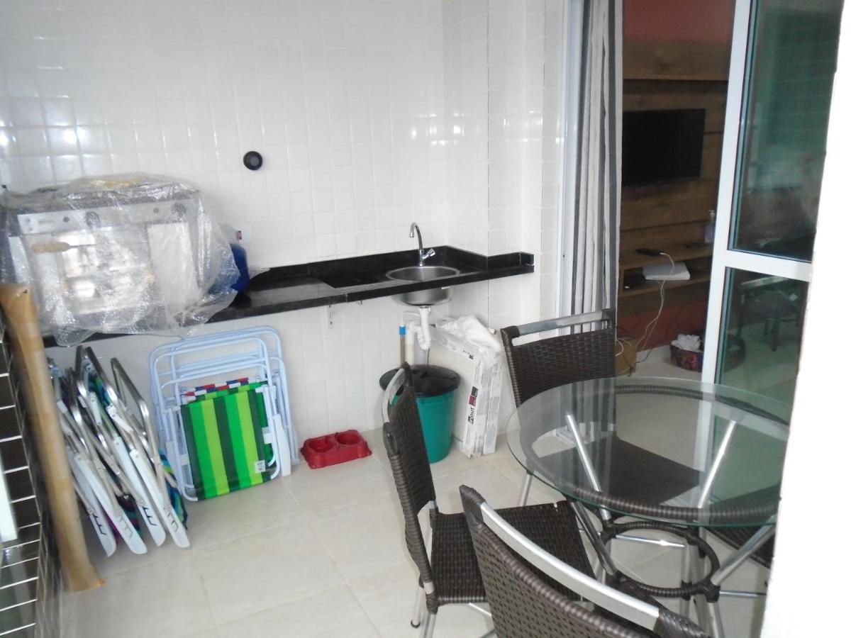 Apartamento Em Mongagua, Frente Ao Mar מראה חיצוני תמונה