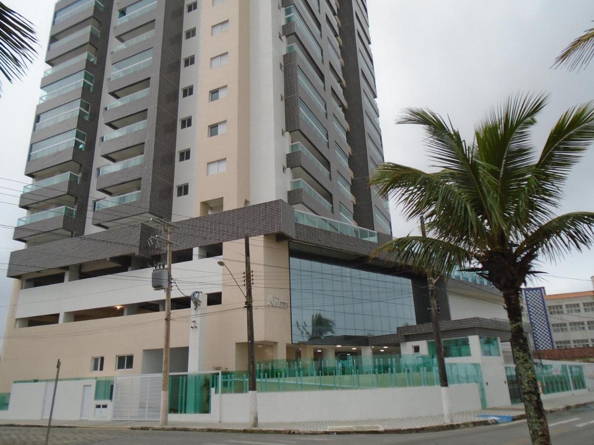 Apartamento Em Mongagua, Frente Ao Mar מראה חיצוני תמונה